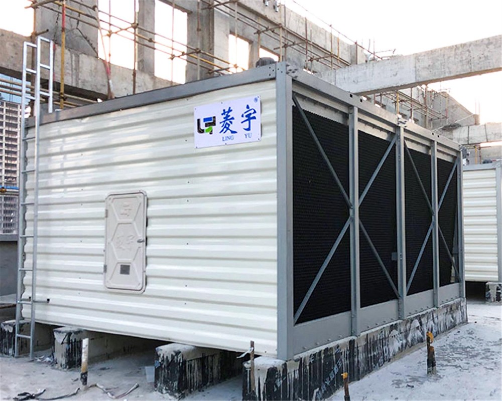 郑州方形钣金横流冷却塔LYH-600T-G2