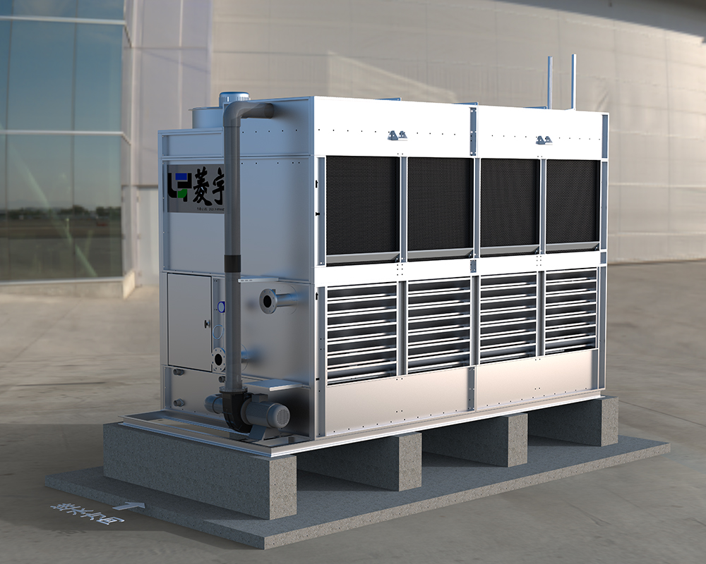 郑州菱宇方形横流闭式冷却塔